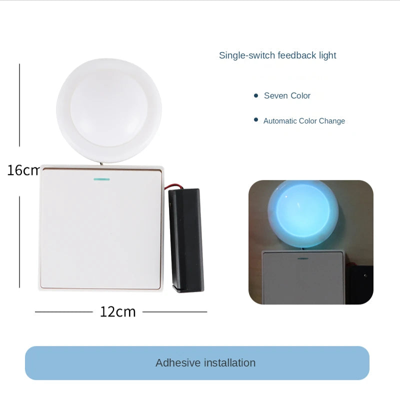 Busyboard DIY Accessories Tricolour Electric Bulb Light Switch Button Key Racket Hand-Cranking Montessori Busy Board Materials